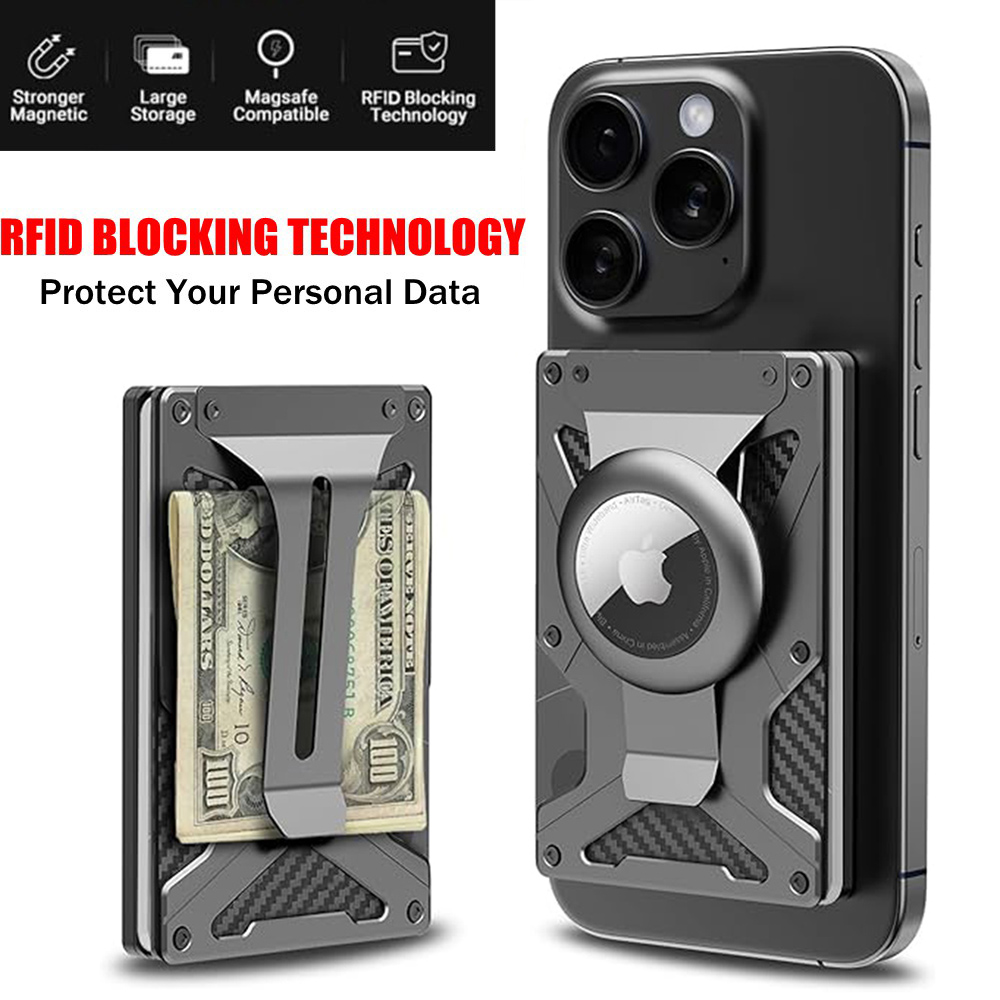 Money Clip Magnetic - Portafoglio magnetico per telefono compatibile con