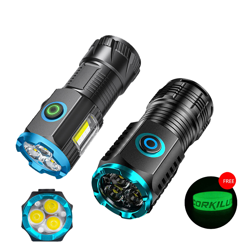 Edc Day Carry - Tipo-C USB ricaricabile tascabile Mini torce