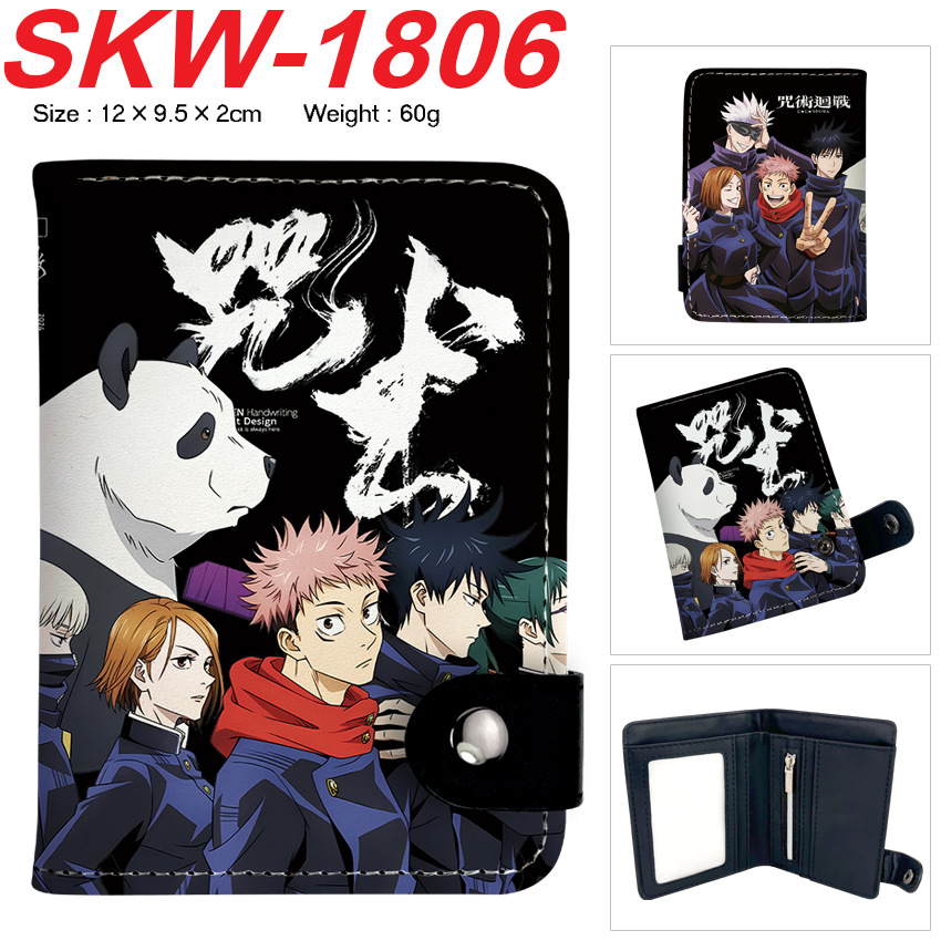 Money Clip Magnetic - Portafoglio Anime Cosplay Jujutsu Kaisen in