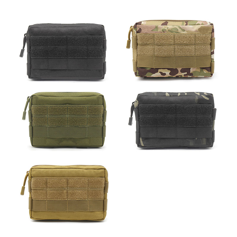 Edc Carry Pack - Marsupio Tattico Molle 600D Impermeabile Mimetico,