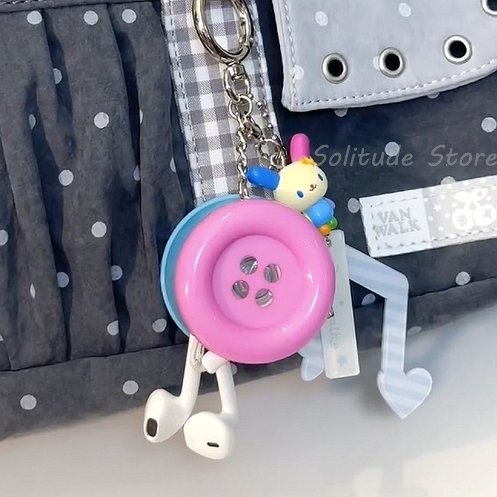 Cable Winder Keychain - Accessori Decorativi per Auricolari Vintage Y2K