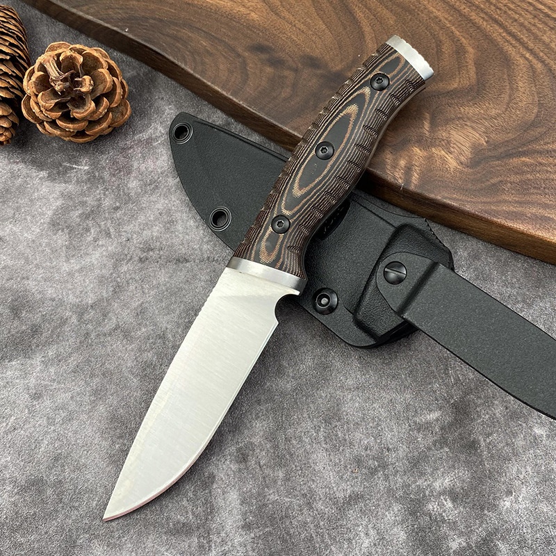 Edc Fixed Blade Deep Carry - Coltello dritto D2 Lama G10 Maniglia