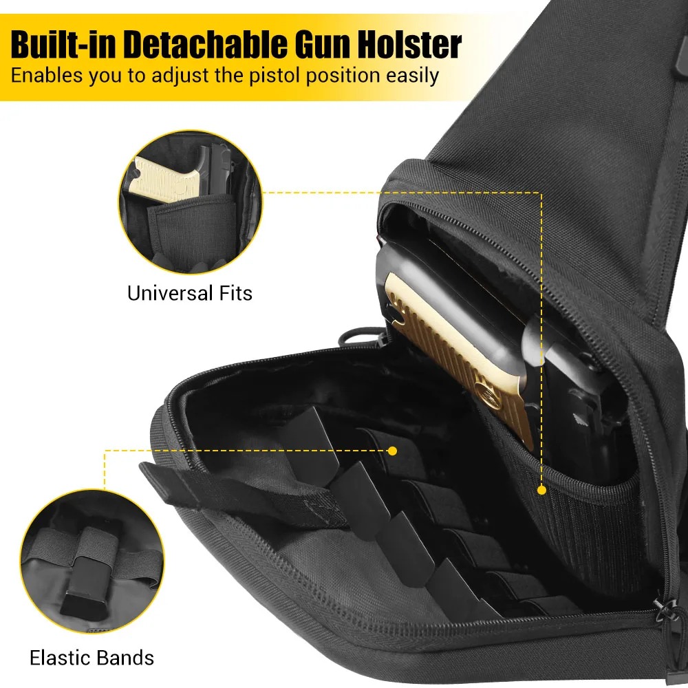 Borsa a tracolla tattica per p - Edc Carry Pistols recensione e prezzo