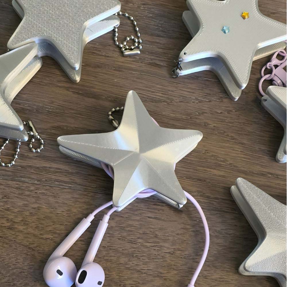 Organizzatore Cavi 3D a Stella - Cable Winder Keychain recensione e prezzo