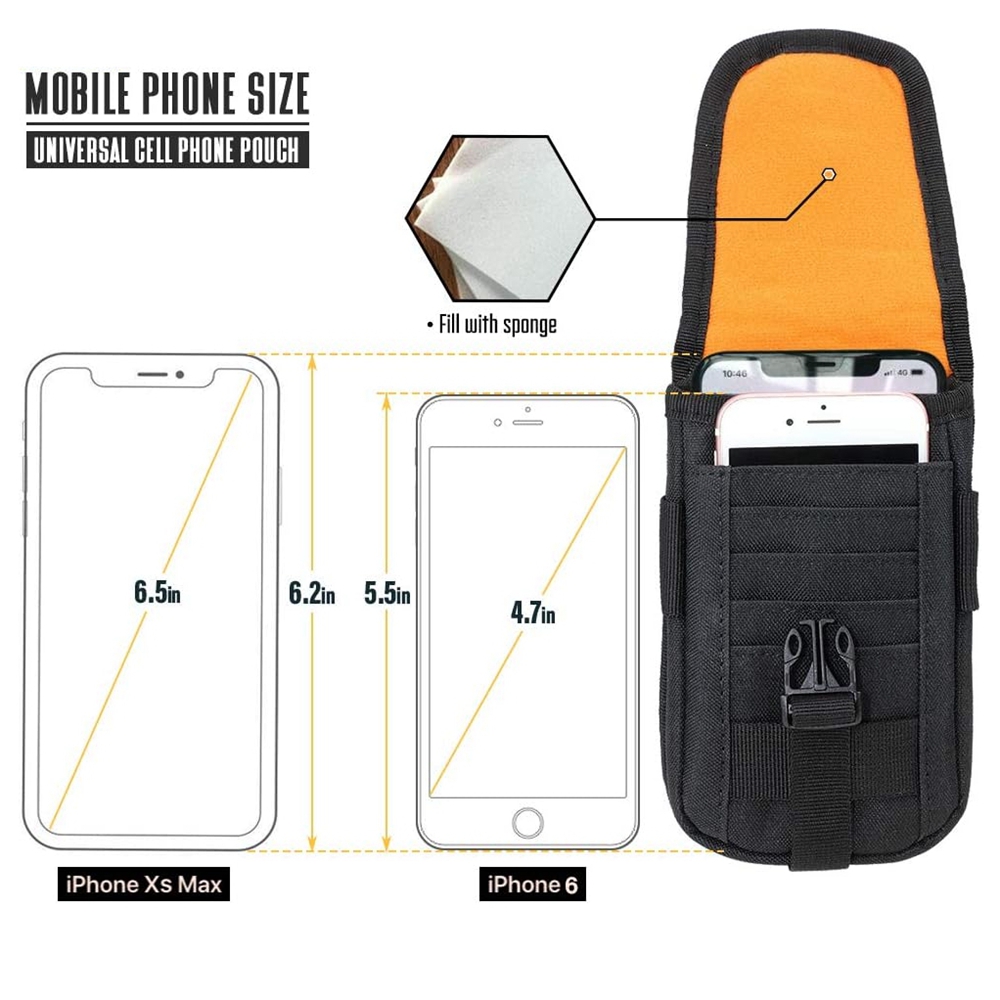 Custodia Tattica per Telefono  - Edc Carry Belt Pouch recensione e prezzo