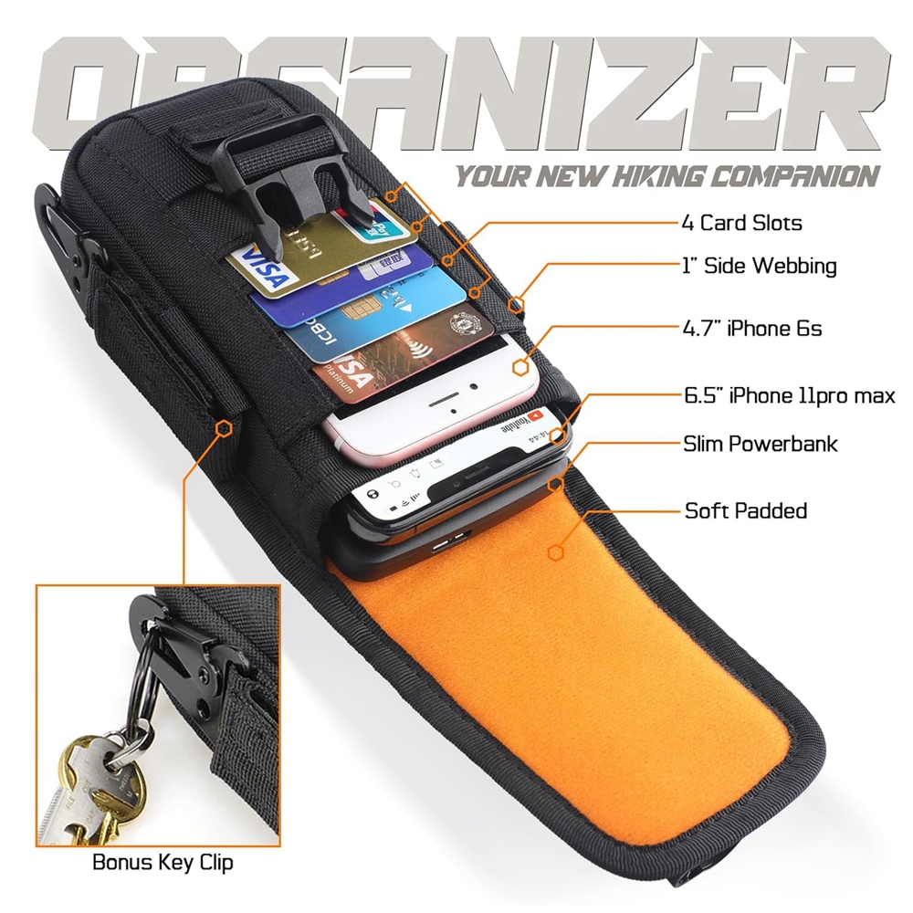 Custodia Tattica per Telefono  - Edc Carry Belt Pouch recensione e prezzo
