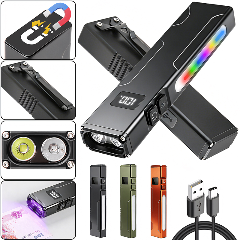 Torcia Multifunzione EDC con L - Edc Carry Clip recensione e prezzo